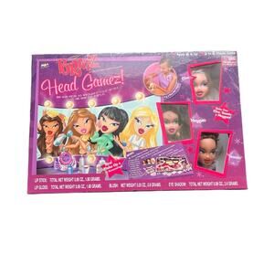 Bratz Head Gamez Board Game Makeup Makeover Models Cloe Meygan Yasmin MGA 2008
